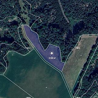 Prodej zemědělské půdy 8 999 m² Dobřeň