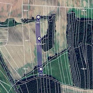 Prodej zemědělské půdy 13 337 m² Krupá