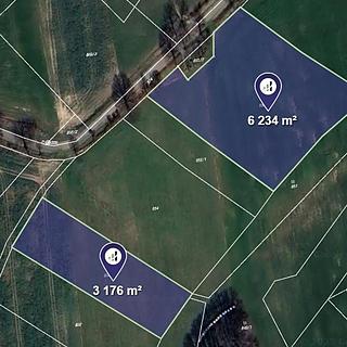 Prodej zemědělské půdy 941 m² Vrbatův Kostelec