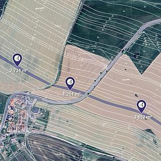 Prodej zemědělské půdy 34 003 m² Pavlice