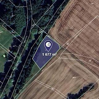 Prodej zemědělské půdy 1677 m&sup2; Jemníky