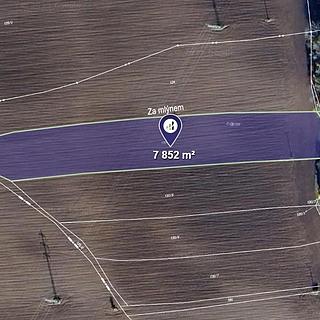 Prodej zemědělské půdy 7 971 m² Kamenný Újezd Kosov