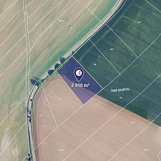 Prodej zemědělské půdy 2 510 m² Vilémovice