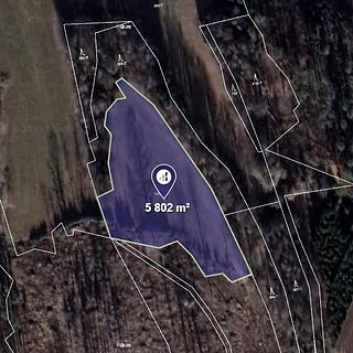Prodej zemědělské půdy 5 802 m² Batelov
