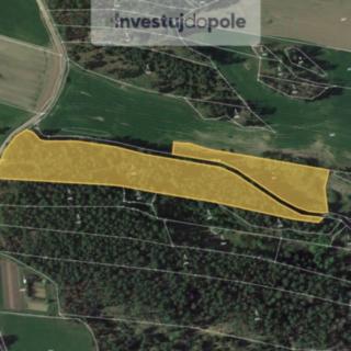 Prodej podílu lesa 4245 m² Trnava