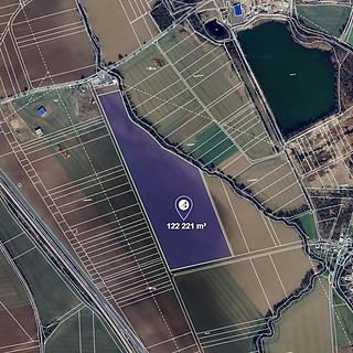 Prodej zemědělské půdy 122 221 m² Církvice
