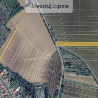 Prodej zemědělské půdy 3321 m² Vlkoš