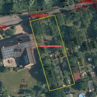 Prodej stavební parcely 667 m² Liberec