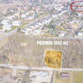 Prodej stavební parcely 1 092 m² Praha Klánovice, Smidarská