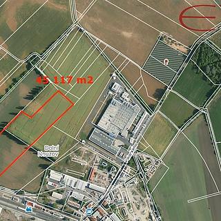 Prodej zemědělské půdy 45117 m² Velim