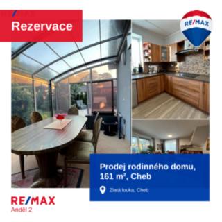 Prodej rodinného domu 161 m² Cheb