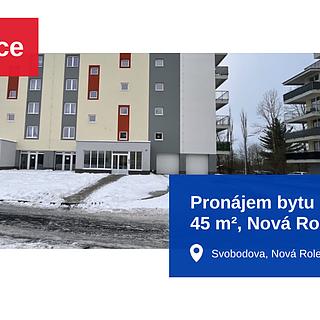 Pronájem bytu 2+kk 45 m² Nová Role, Svobodova