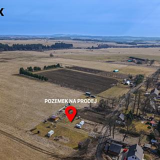 Prodej stavební parcely 971 m² Mnichov Sítiny