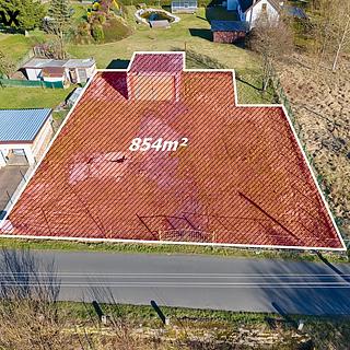 Prodej stavební parcely 854 m² Hazlov