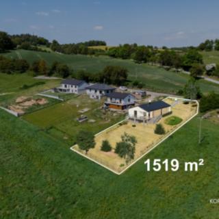 Prodej stavební parcely 1519 m² Postupice
