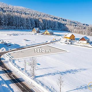 Prodej komerčního pozemku 1 410 m² Červená Voda Mlýnický Dvůr