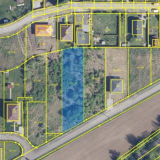 Prodej stavební parcely 1 348 m² Srbice