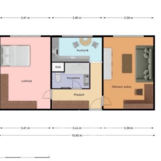 Prodej bytu 2+1, 53m²