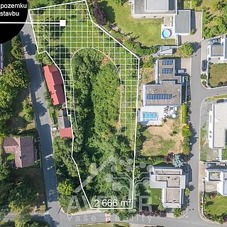 Prodej stavební parcely 2 666 m² Zlín Příluky