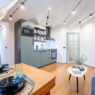 Prodej bytu 1+kk a garsoniéry 40 m² Praha Holešovice, Veverkova