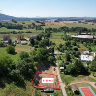 Prodej stavební parcely 1 130 m² Brniště Luhov