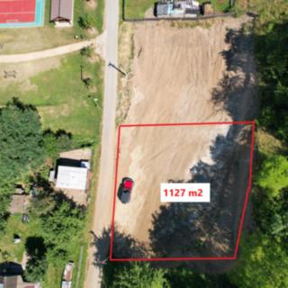 Prodej stavební parcely 1 127 m² Brniště Luhov