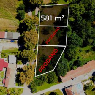 Prodej stavební parcely 581 m² Moravské Málkovice