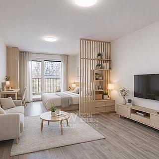 Pronájem bytu 1+1 33 m&sup2; Praha