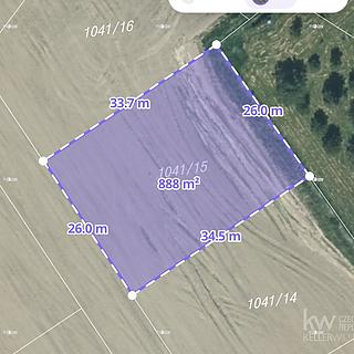 Prodej stavební parcely 888 m² Mokrouše