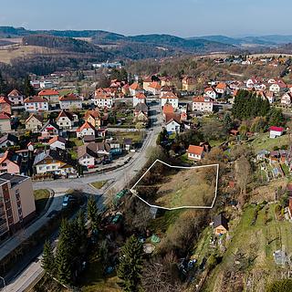 Prodej stavební parcely 1 344 m² Český Krumlov Vnitřní Město
