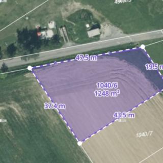 Prodej stavební parcely 909 m² Mokrouše