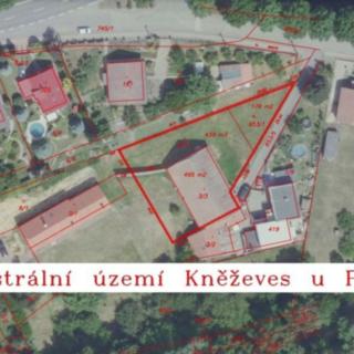 Prodej stavební parcely 1110 m² Kněževes