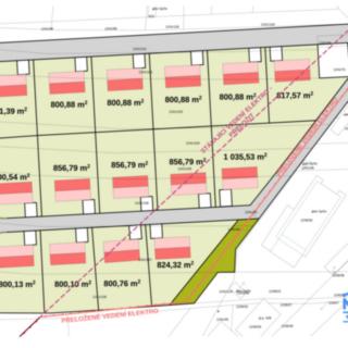 Prodej stavební parcely 15194 m² Dýšina