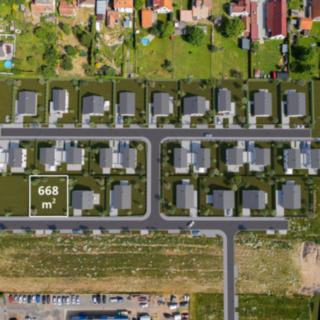Prodej stavební parcely 668 m² Zaječice