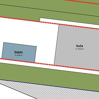 Prodej stavební parcely, 1036m&sup2;