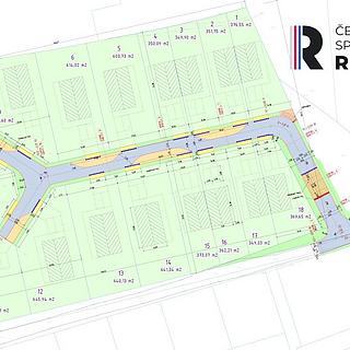 Prodej stavební parcely 11 626 m² Žatec, Chomutovská