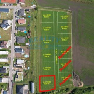 Prodej stavební parcely 922 m² Kolomuty