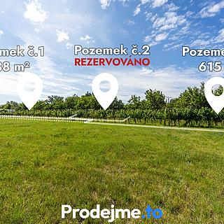 Prodej zahrady 1 844 m² Nový Šaldorf-Sedlešovice