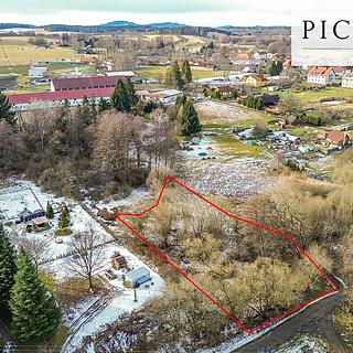 Prodej zahrady 2027 m&sup2; Horní Stropnice