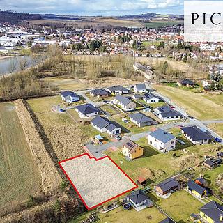 Prodej stavební parcely 823 m² Blovice