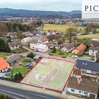 Prodej stavební parcely 1 039 m² Svojkovice