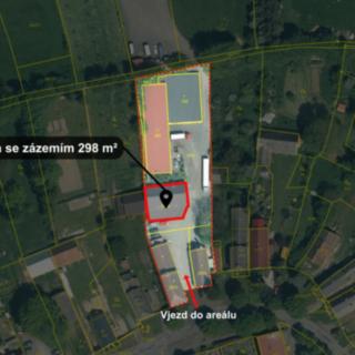 Pronájem skladu 298 m² Staré Sedliště