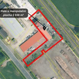 Pronájem skladu 315 m² Chodová Planá