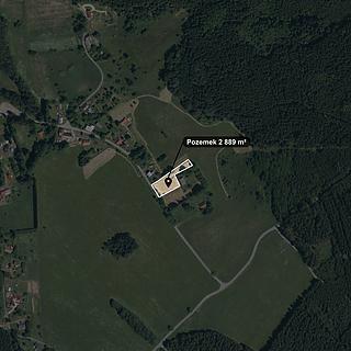 Prodej stavební parcely 2889 m&sup2; Chodský Újezd