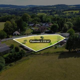 Prodej stavební parcely 2 310 m² Halže Horní Výšina