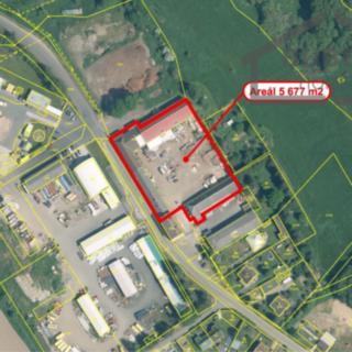 Pronájem skladu 670 m² Planá, Karlín