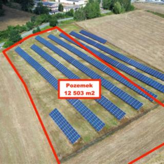 Prodej komerčního pozemku 12 503 m² Benešovice