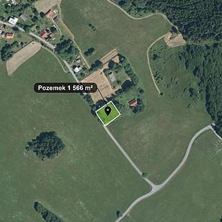 Prodej stavební parcely, 1566m&sup2;