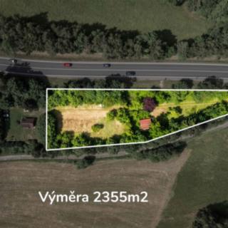 Prodej stavební parcely 2 355 m² Miličín