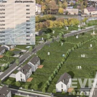 Prodej stavební parcely 814 m² Knovíz, Na Hrudném